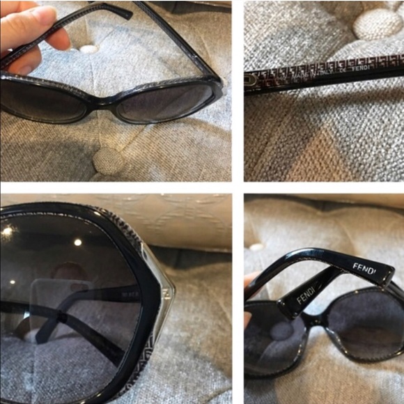 FENDI Black & Silver Sunnies - Picture 2 of 8